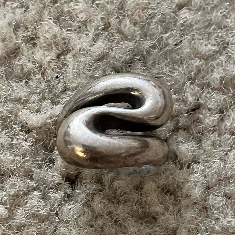 Sterling Silver ring. Smaller size maybe a 4 or 5.